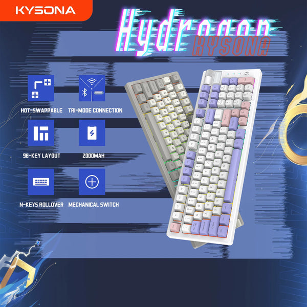 Kysona Hydrogen Wireless Mechanical Keyboard