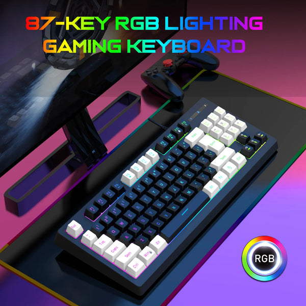 New Wired Game Keyboard Mechanical Feeling E-Sports Rgb