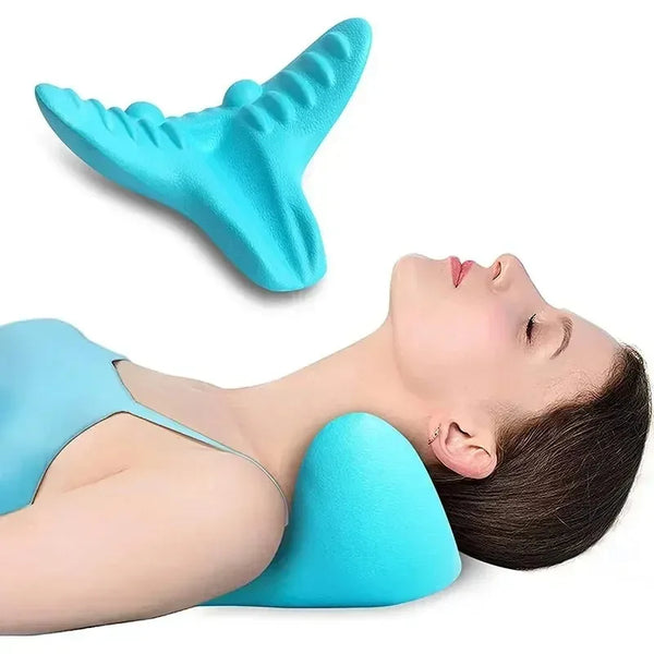 Neck Shoulder Back Support Massage Pillow