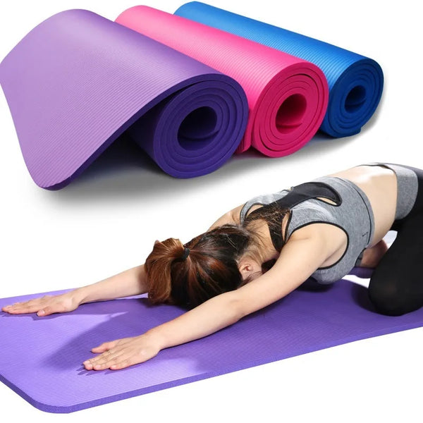 3MM-6MM Thick Yoga Mat Anti-skid Sports Fitness Mat